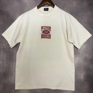 Momentum Sportswear Shirt Mens Large White In‎ Your Face Volleyball Graphic